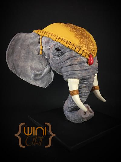 Elephant - Cake by xavier winiart