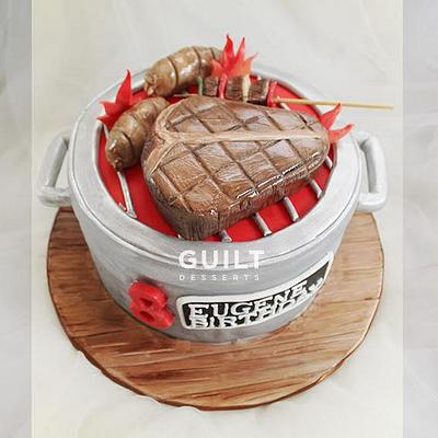 Grill time! - Cake by Guilt Desserts