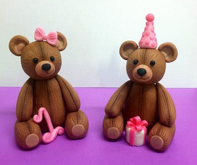 Teddy Bears! - Cake by Jessica Allard Costales
