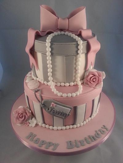 Git Box Birthday Cake - Cake by Natalie's Cakes & Bakes