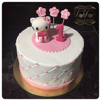 Hello Kitty cake - Cake by Xayxay 
