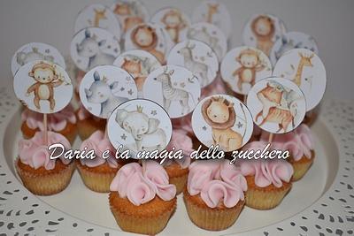 Baby savana minicupcakes - Cake by Daria Albanese