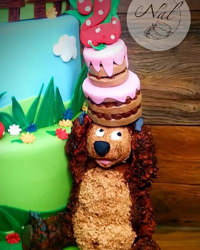 Маша и мечокът - Cake by Nal