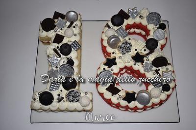 18th cream tarte - Cake by Daria Albanese