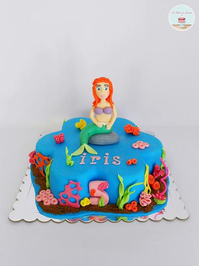 Disney Ariel Cake - Cake by Ana Crachat Cake Designer 