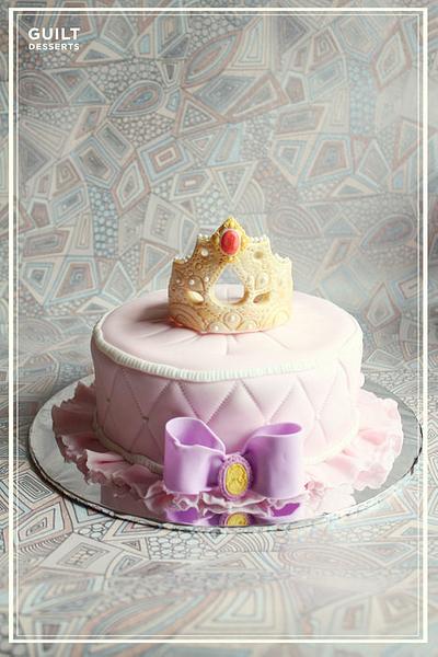 Princess Crown Cake - Cake by Guilt Desserts