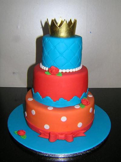 Crown cake - Cake by Natasja