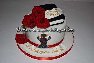 Graduation cake - Cake by Daria Albanese