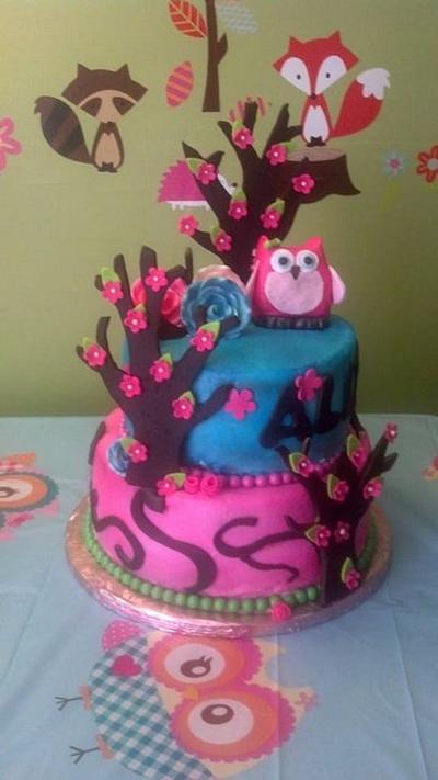 Owl Cake - Cake by Diane