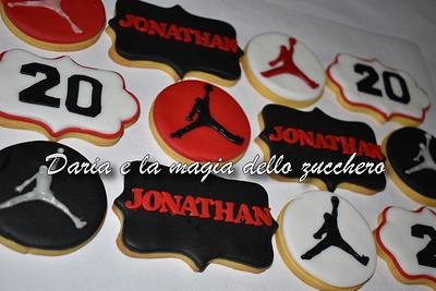 Air Jordan cookies - Cake by Daria Albanese