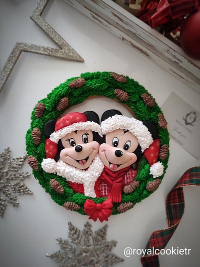 Mickey Minnie Christmas cookies  - Cake by Royalcake 