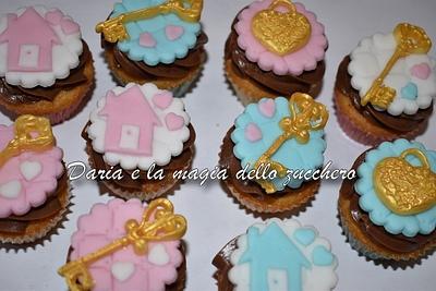 Key minicupcakes - Cake by Daria Albanese