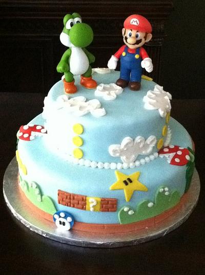 Super Mario Bros. - Cake by april0408