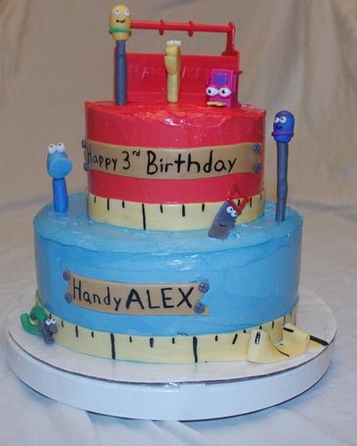 Handy Alex - Cake by MissasMasterpieces