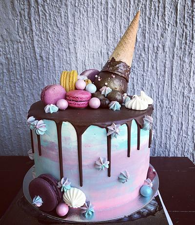 Color cake  - Cake by Mrs.magic_Emina