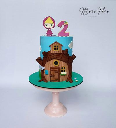 Masha and the bear - Cake by Maira Liboa