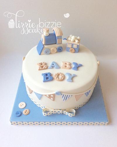 Baby Shower Cake - Cake by Lizzie Bizzie Cakes
