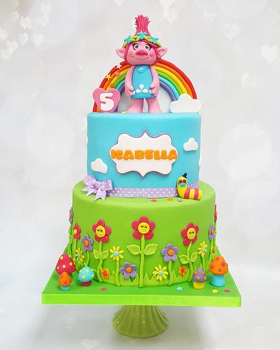 Trolls Princess poppy - Cake by Vanilla Iced 