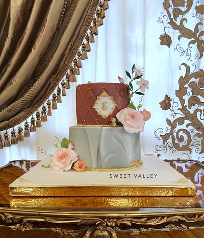 Marbel Florie Cake - Cake by Nana Ahmed