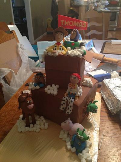 Toy Story 3 - Cake by Megan