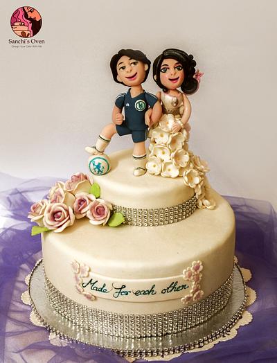 Football Lover Cake - Cake by Sanchita Nath Shasmal