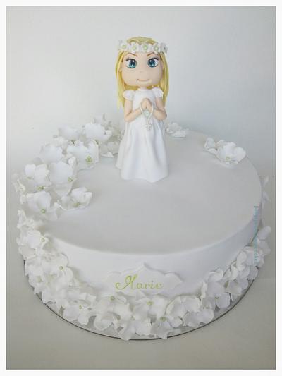 first communion - Cake by Hokus Pokus Cakes- Patrycja Cichowlas