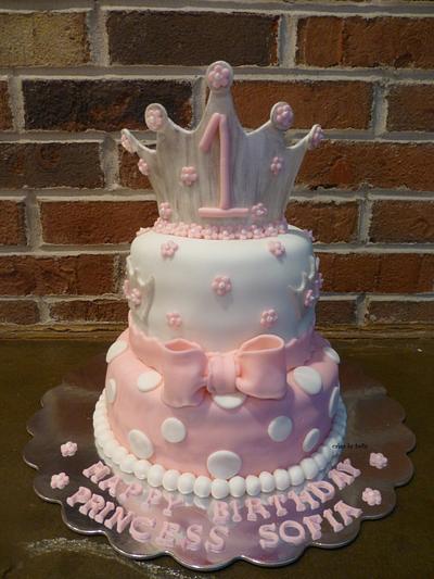 Baby Princess Cake - Cake by Sugar My World