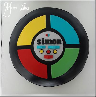 Simon game - Cake by Maira Liboa