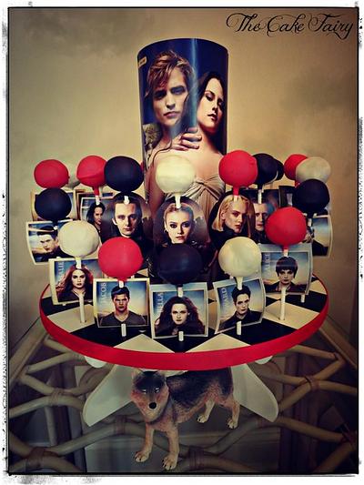 Breaking Dawn Part 2 cake pops! - Cake by Renee Daly