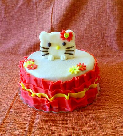 Hello Kitty cake  - Cake by Dora Th.