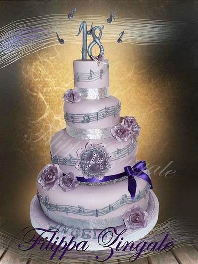 Violet cake - Cake by filippa zingale