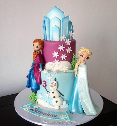 ,,Frozen,, girls - Cake by Couture cakes by Olga