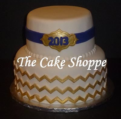 LSU graduation cake - Cake by THE CAKE SHOPPE