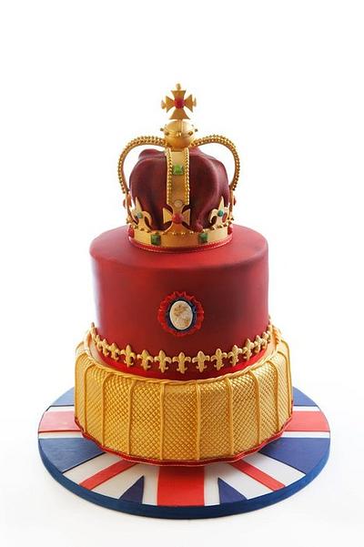 Diamond Jubilee Cake - Cake by Blushcakesco
