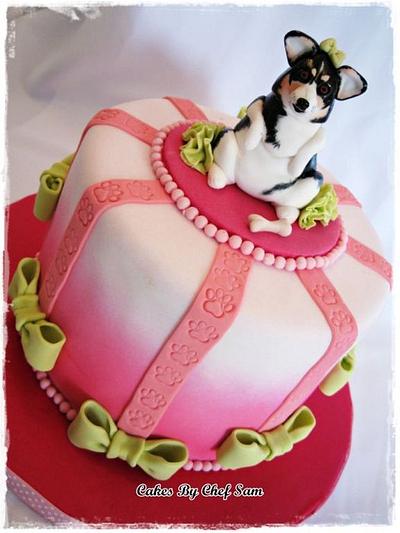 Special little Corgi - Cake by chefsam