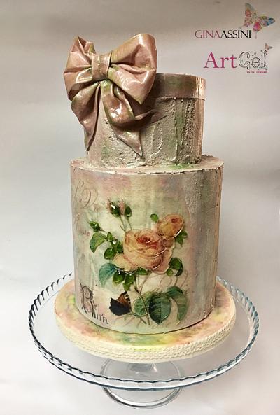 Rose  - Cake by Gina Assini
