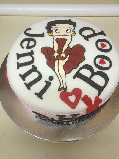 betty Boop - Cake by kangaroocakegirl