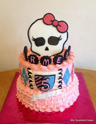 Monster High Cake - Cake by MrsSunshinesCakes