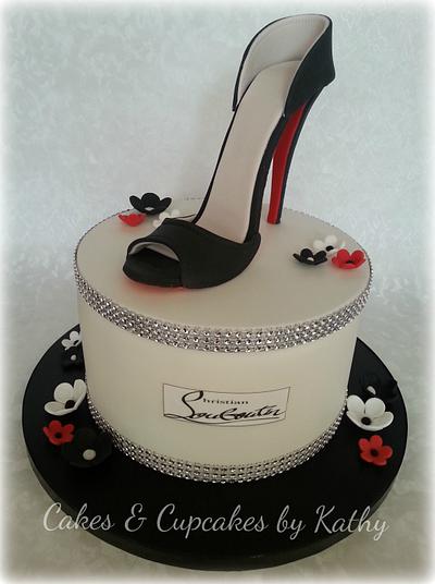 Shoe cake - Cake by Kathy 