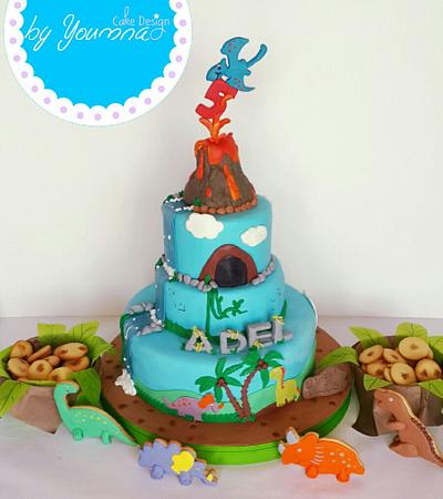 The age of dinosaurs - Cake by Cake design by youmna 