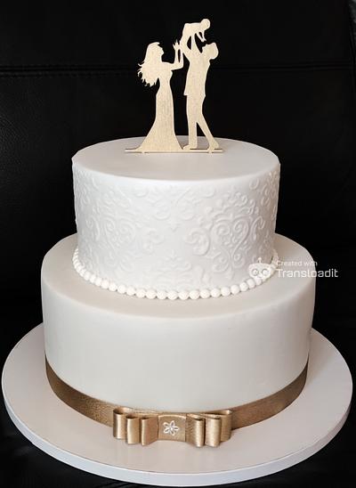 Wedding cake - Cake by OSLAVKA