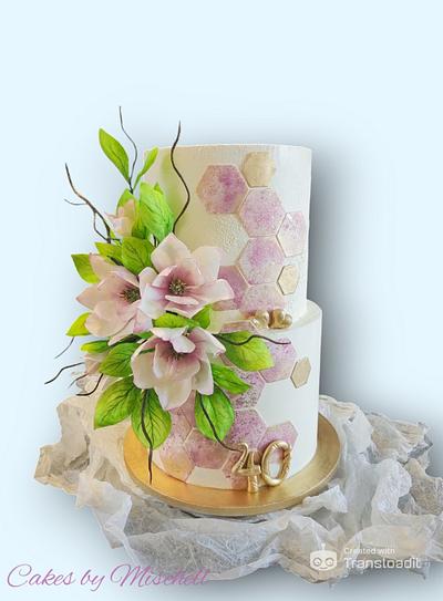 Wedding cake - Cake by Mischell