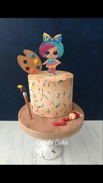 Painter lol - Cake by Alinda Cake