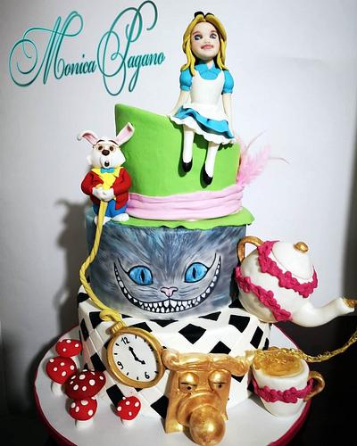 Alice nel paese delle meraviglie  - Cake by CakeMonica