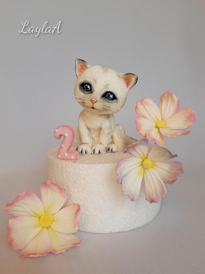 Little kitty  - Cake by Layla A