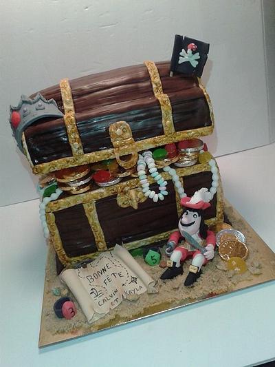 chest cake  - Cake by Manon