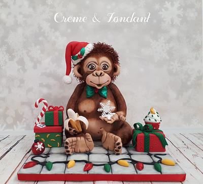 Christmas time - Cake by Creme & Fondant