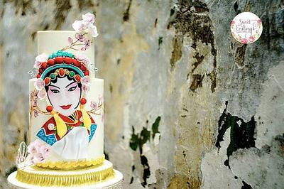 Oriental Beauty - Cake by Lulu Goh