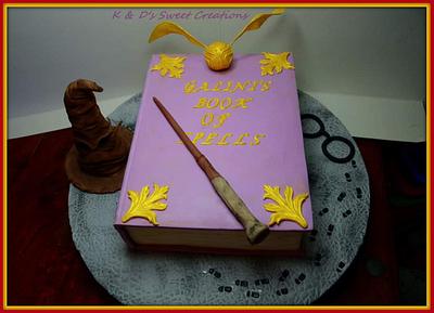 Harry Potter birthday cake - Cake by Konstantina - K & D's Sweet Creations
