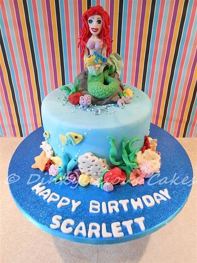 Ariel the little mermaid - Cake by Dinkylicious Cakes